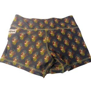 FeNOM Iron Eater Small Shorts Weightlifting Fitness Unicorn Mermaid Athletic EUC
